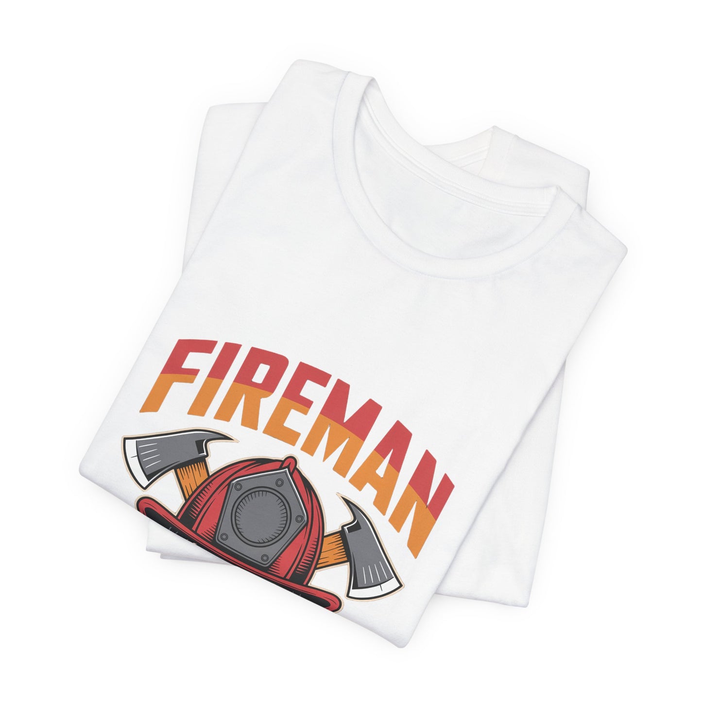 Fireman Skull Tee - "First In - Last Out" Firefighter T-Shirt